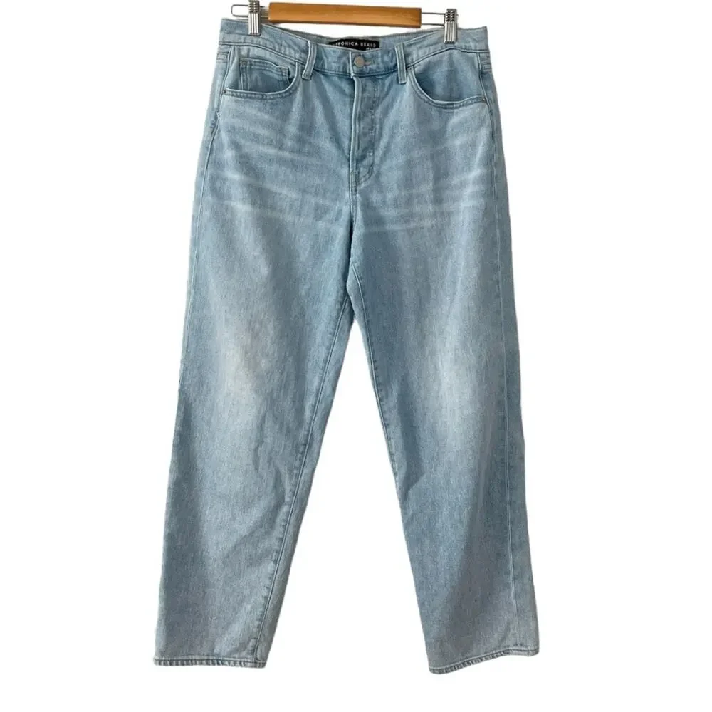 Veronica Beard Jeans Blake Classic Straight High Rise - Picture 2 of 11
